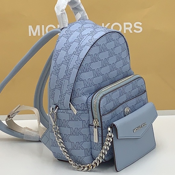 MICHAEL KORS
Maisie Extra-Small Pebbled Leather 2-in-1 Backpack
Pale Blue
NWT - Picture 1 of 16